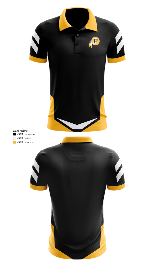 Short Sleeve Performance Polo, Pontotoc High School Golf, Golf, Teamtime, Team time, sublimation, custom sports apparel, team uniforms, spirit wear, spiritwear, sports uniforms, custom shirts, team store, custom team store, fundraiser sports, apparel fundraiser