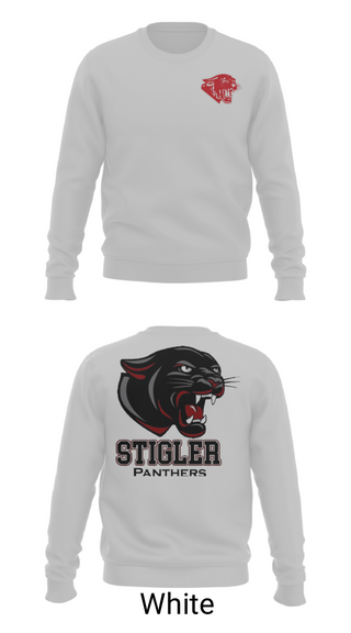 Crew Neck Sweatshirt, Stigler Middle School Cheer, Cheer, Teamtime, Team time, sublimation, custom sports apparel, team uniforms, spirit wear, spiritwear, sports uniforms, custom shirts, team store, custom team store, fundraiser sports, apparel fundraiser