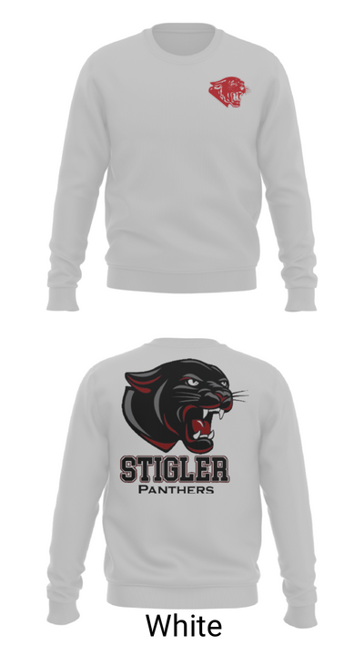 Stigler Middle School Cheer 10121480 Crew Neck Sweatshirt - 2