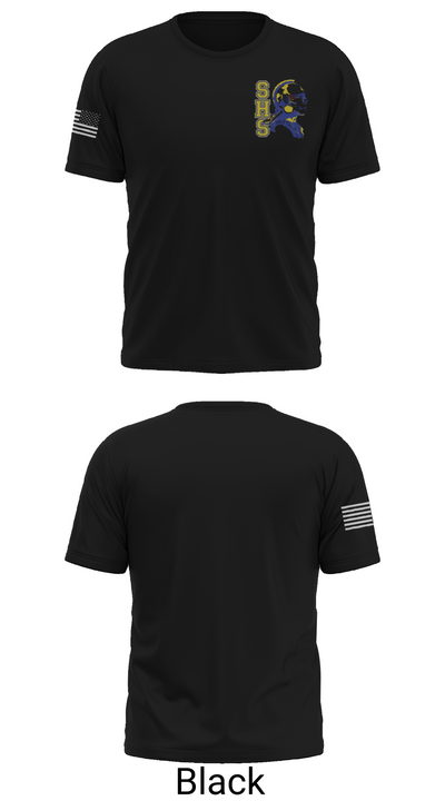 Stafford High School Basketball 81575563 Short Sleeve Performance Shirt - 30