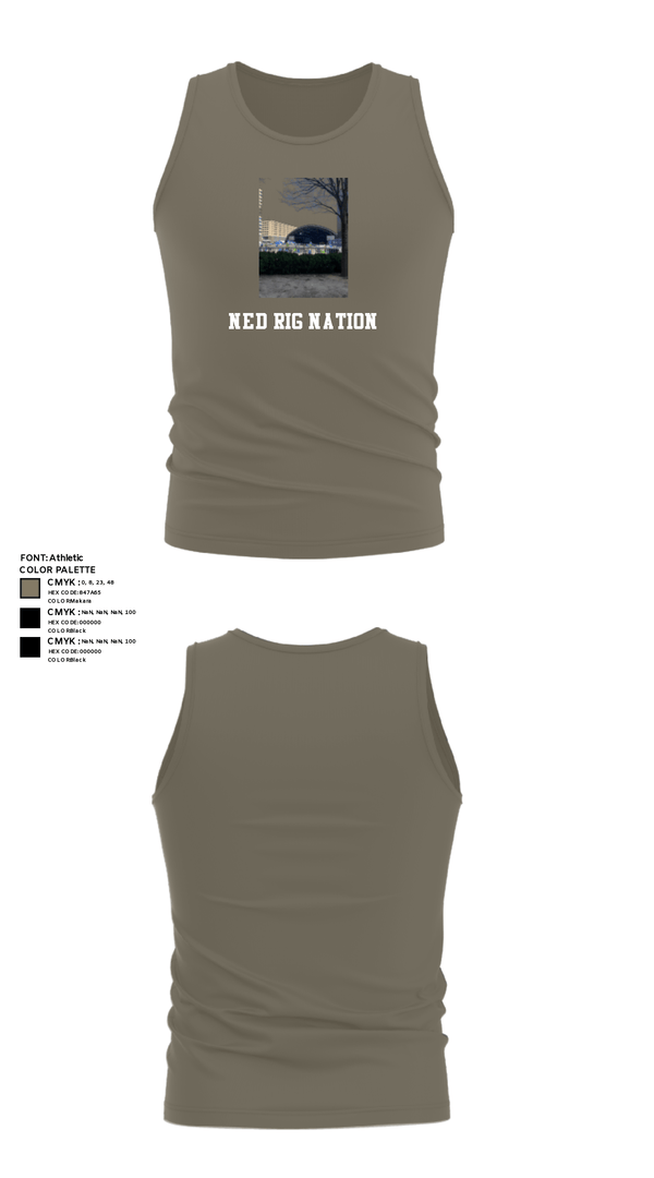 Tank Top, Ned Rig nation, Baseball, Teamtime, Team time, sublimation, custom sports apparel, team uniforms, spirit wear, spiritwear, sports uniforms, custom shirts, team store, custom team store, fundraiser sports, apparel fundraiser