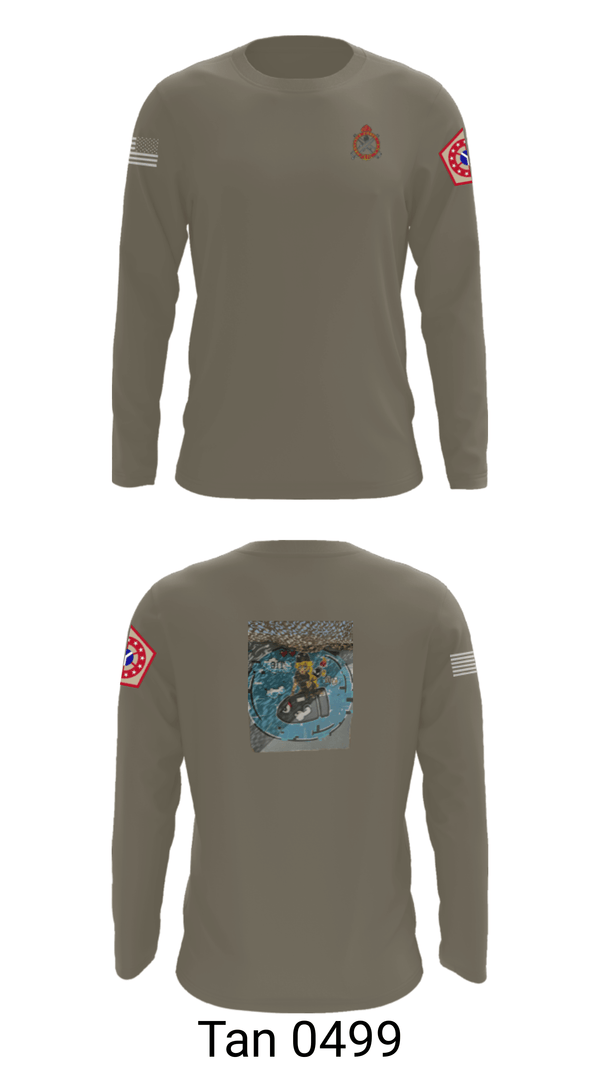 Long Sleeve Performance Shirt, 34th DSB, Army, Teamtime, Team time, sublimation, custom sports apparel, team uniforms, spirit wear, spiritwear, sports uniforms, custom shirts, team store, custom team store, fundraiser sports, apparel fundraiser