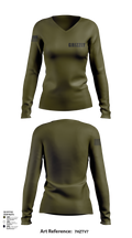 Grizzly 39400631 Women's Long Sleeve V-neck Shirt - 106