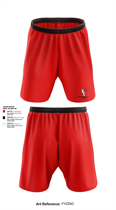 Athletic Shorts With Pockets, Randolph-Clay High School Cheer, Cheer, Teamtime, Team time, sublimation, custom sports apparel, team uniforms, spirit wear, spiritwear, sports uniforms, custom shirts, team store, custom team store, fundraiser sports, apparel fundraiser
