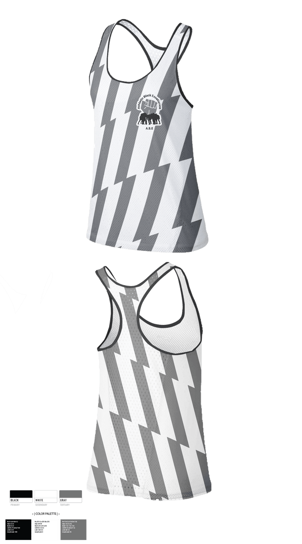 Tank Top, Athletic Black Excellence, Track & Field, Teamtime, Team time, sublimation, custom sports apparel, team uniforms, spirit wear, spiritwear, sports uniforms, custom shirts, team store, custom team store, fundraiser sports, apparel fundraiser