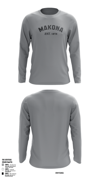 Long Sleeve Performance Shirt, MKA, E-Sports, Teamtime, Team time, sublimation, custom sports apparel, team uniforms, spirit wear, spiritwear, sports uniforms, custom shirts, team store, custom team store, fundraiser sports, apparel fundraiser