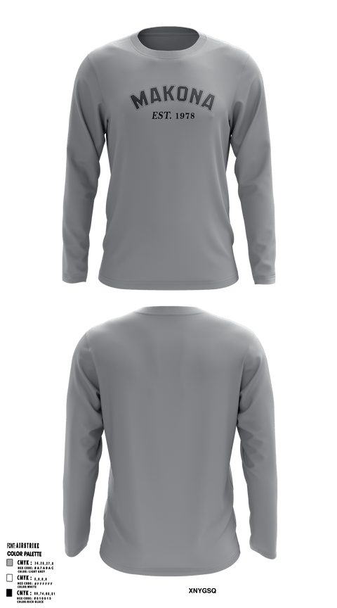 Long Sleeve Performance Shirt, MKA, E-Sports, Teamtime, Team time, sublimation, custom sports apparel, team uniforms, spirit wear, spiritwear, sports uniforms, custom shirts, team store, custom team store, fundraiser sports, apparel fundraiser