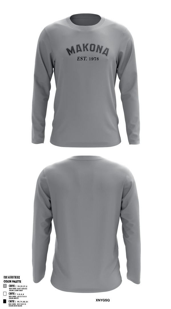 Long Sleeve Performance Shirt, MKA, E-Sports, Teamtime, Team time, sublimation, custom sports apparel, team uniforms, spirit wear, spiritwear, sports uniforms, custom shirts, team store, custom team store, fundraiser sports, apparel fundraiser