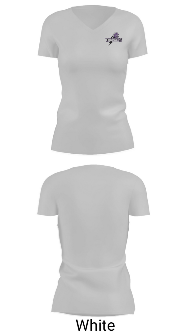 Womens Short Sleeve Vneck Shirt, Dean Leaman Junior High School Soccer, Men's Soccer, Teamtime, Team time, sublimation, custom sports apparel, team uniforms, spirit wear, spiritwear, sports uniforms, custom shirts, team store, custom team store, fundraiser sports, apparel fundraiser