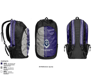 Gear Bag, St Augustine Preparatory School Soccer, Men's Soccer, Teamtime, Team time, sublimation, custom sports apparel, team uniforms, spirit wear, spiritwear, sports uniforms, custom shirts, team store, custom team store, fundraiser sports, apparel fundraiser