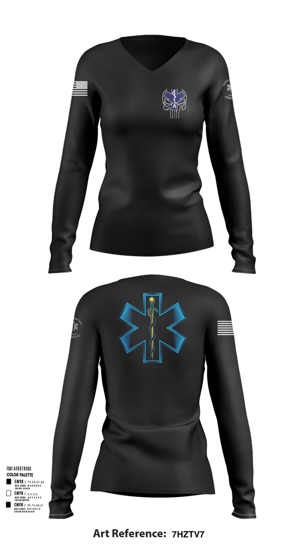 Womens Long Sleeve Vneck Shirt, 700, Army, Teamtime, Team time, sublimation, custom sports apparel, team uniforms, spirit wear, spiritwear, sports uniforms, custom shirts, team store, custom team store, fundraiser sports, apparel fundraiser