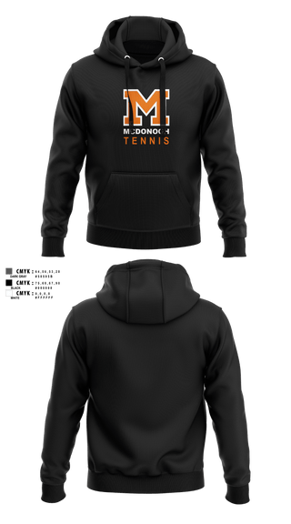 Hoodie, Girls Tennis McDonogh School, Tennis, Teamtime, Team time, sublimation, custom sports apparel, team uniforms, spirit wear, spiritwear, sports uniforms, custom shirts, team store, custom team store, fundraiser sports, apparel fundraiser