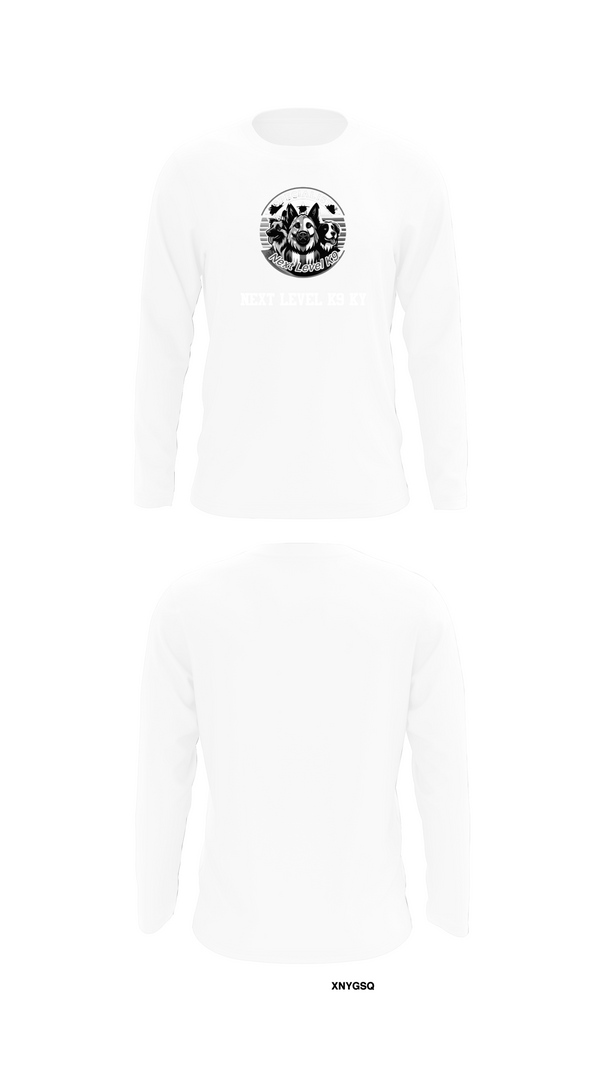 Long Sleeve Performance Shirt, Next Level K9 Ky, E-Sports, Teamtime, Team time, sublimation, custom sports apparel, team uniforms, spirit wear, spiritwear, sports uniforms, custom shirts, team store, custom team store, fundraiser sports, apparel fundraiser