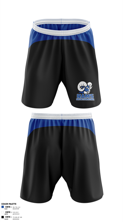 Port Chester High School Bowling 50203613 Athletic Shorts With Pockets - 41
