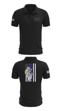 904th MP Det Military Working Dog 45495596 Short Sleeve Performance Polo - 27