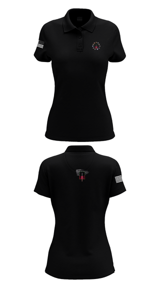 Womens Short Sleeve Performance Polo, 5th Armored Brigade, , Teamtime, Team time, sublimation, custom sports apparel, team uniforms, spirit wear, spiritwear, sports uniforms, custom shirts, team store, custom team store, fundraiser sports, apparel fundraiser
