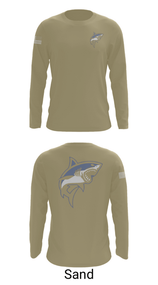 Long Sleeve Performance Shirt, Great white guns, Marines, Teamtime, Team time, sublimation, custom sports apparel, team uniforms, spirit wear, spiritwear, sports uniforms, custom shirts, team store, custom team store, fundraiser sports, apparel fundraiser