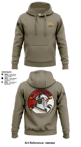 Hoodie, 1-1 cav, , Teamtime, Team time, sublimation, custom sports apparel, team uniforms, spirit wear, spiritwear, sports uniforms, custom shirts, team store, custom team store, fundraiser sports, apparel fundraiser