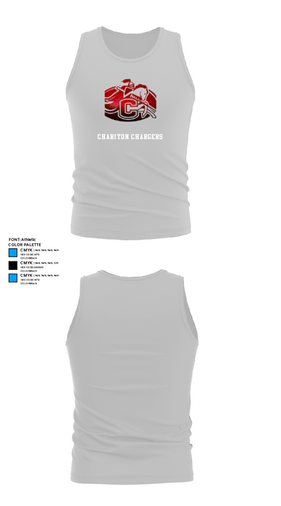 Chariton Chargers 42515262 Tank Top - 13