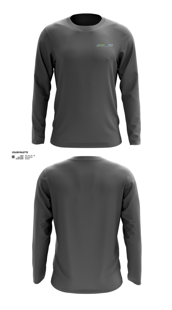 Long Sleeve Performance Shirt, KinExPro Performance Training & Rehab, , Teamtime, Team time, sublimation, custom sports apparel, team uniforms, spirit wear, spiritwear, sports uniforms, custom shirts, team store, custom team store, fundraiser sports, apparel fundraiser