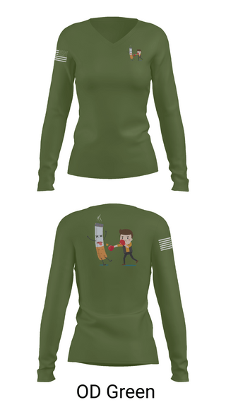 Womens Long Sleeve Vneck Shirt, La droga niños, Navy, Teamtime, Team time, sublimation, custom sports apparel, team uniforms, spirit wear, spiritwear, sports uniforms, custom shirts, team store, custom team store, fundraiser sports, apparel fundraiser