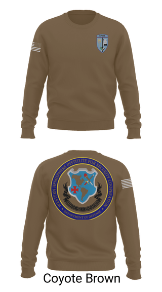 Crew Neck Sweatshirt, WHINSEC, Army, Teamtime, Team time, sublimation, custom sports apparel, team uniforms, spirit wear, spiritwear, sports uniforms, custom shirts, team store, custom team store, fundraiser sports, apparel fundraiser