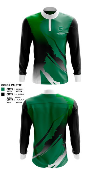 Quarter Zip Jacket, South Hagerstown High School Wrestling, Wrestling, Teamtime, Team time, sublimation, custom sports apparel, team uniforms, spirit wear, spiritwear, sports uniforms, custom shirts, team store, custom team store, fundraiser sports, apparel fundraiser