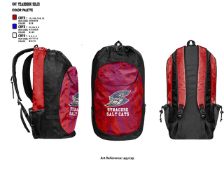 Gear Bag, Syracuse Salt Cats Baseball, Baseball, Teamtime, Team time, sublimation, custom sports apparel, team uniforms, spirit wear, spiritwear, sports uniforms, custom shirts, team store, custom team store, fundraiser sports, apparel fundraiser