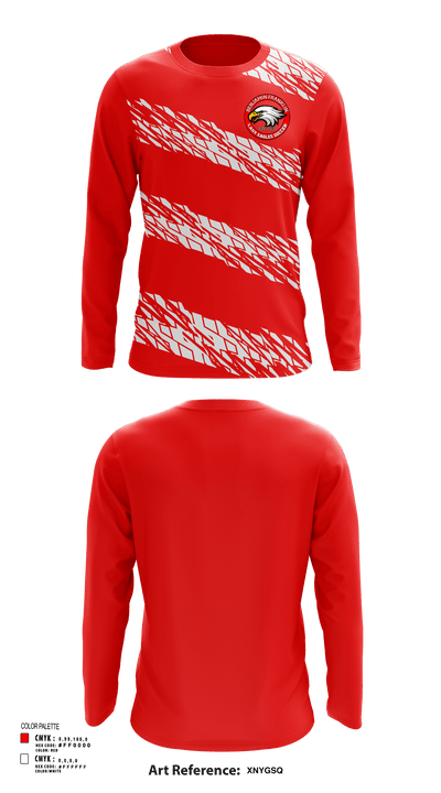 Benjamin Franklin Middle School Soccer 75816307 Long Sleeve Performance Shirt - 132
