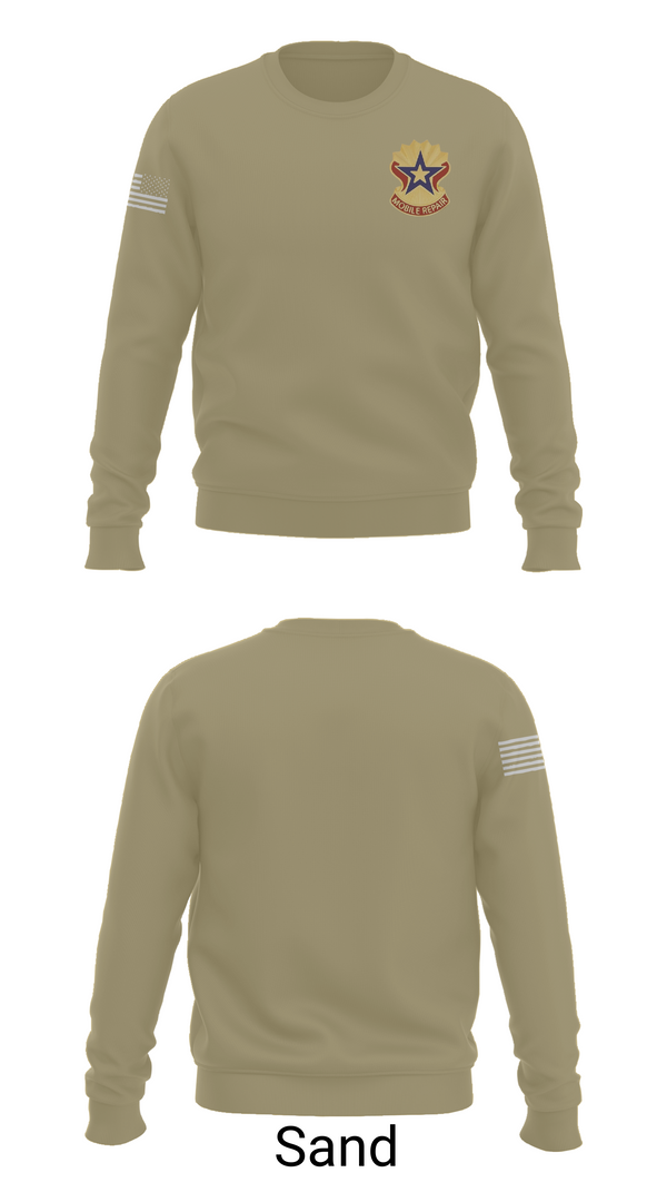 Crew Neck Sweatshirt, 71st Maintenance Battalion, Army, Teamtime, Team time, sublimation, custom sports apparel, team uniforms, spirit wear, spiritwear, sports uniforms, custom shirts, team store, custom team store, fundraiser sports, apparel fundraiser