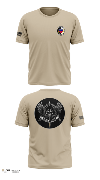 Old School Cotton Feel Shirt, 27 SOSFS, Air Force, Teamtime, Team time, sublimation, custom sports apparel, team uniforms, spirit wear, spiritwear, sports uniforms, custom shirts, team store, custom team store, fundraiser sports, apparel fundraiser