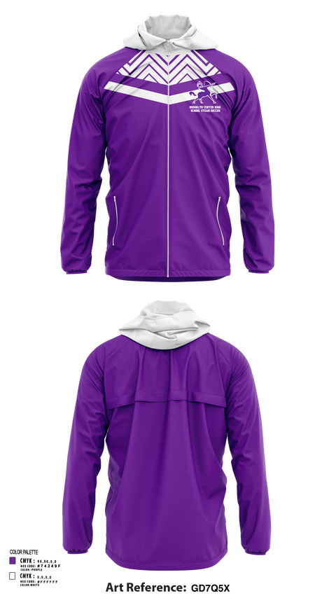 Windbreaker, Brooklyn Center High School Steam Soccer, Men's Soccer, Teamtime, Team time, sublimation, custom sports apparel, team uniforms, spirit wear, spiritwear, sports uniforms, custom shirts, team store, custom team store, fundraiser sports, apparel fundraiser