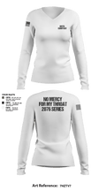 Hotel Company 23613168 Women's Long Sleeve V-neck Shirt -1 106