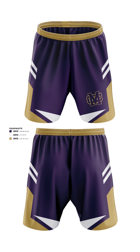 Athletic Shorts With Pockets, Madison County High School Golf, Golf, Teamtime, Team time, sublimation, custom sports apparel, team uniforms, spirit wear, spiritwear, sports uniforms, custom shirts, team store, custom team store, fundraiser sports, apparel fundraiser