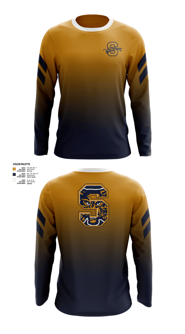 Long Sleeve Performance Shirt, Sunnyside High School Basketball, Men's Basketball, Teamtime, Team time, sublimation, custom sports apparel, team uniforms, spirit wear, spiritwear, sports uniforms, custom shirts, team store, custom team store, fundraiser sports, apparel fundraiser