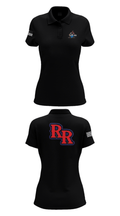 Rudder Middle School Football 89550259 Women's Short Sleeve Performance Polo  - 36