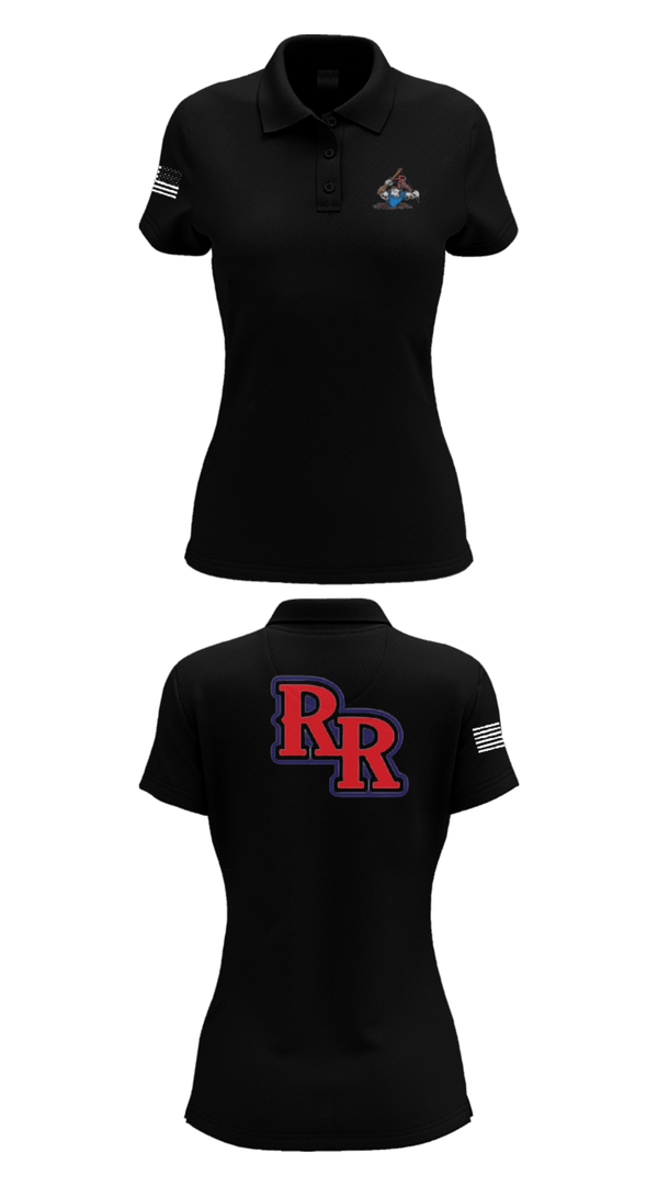 Womens Short Sleeve Performance Polo, Rudder Middle School Soccer, Men's Soccer, Teamtime, Team time, sublimation, custom sports apparel, team uniforms, spirit wear, spiritwear, sports uniforms, custom shirts, team store, custom team store, fundraiser sports, apparel fundraiser