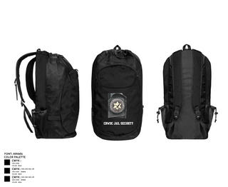 Gear Bag, CBWDC Jail Security, , Teamtime, Team time, sublimation, custom sports apparel, team uniforms, spirit wear, spiritwear, sports uniforms, custom shirts, team store, custom team store, fundraiser sports, apparel fundraiser