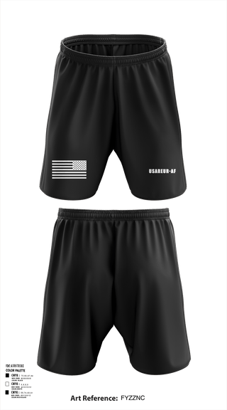 Athletic Shorts With Pockets, USAREUR-AF, Army, Teamtime, Team time, sublimation, custom sports apparel, team uniforms, spirit wear, spiritwear, sports uniforms, custom shirts, team store, custom team store, fundraiser sports, apparel fundraiser