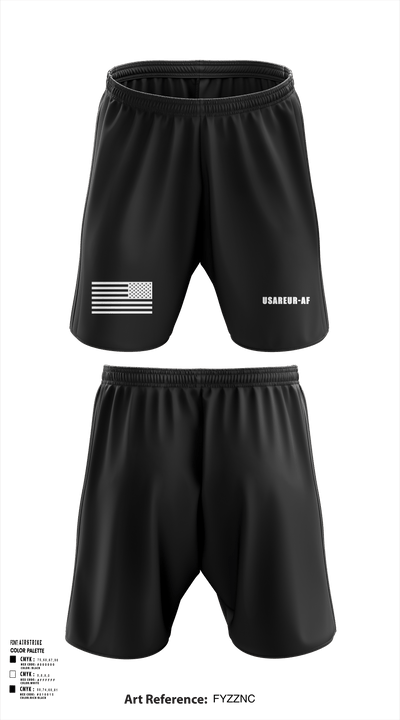 USAREUR-AF 81292805 Athletic Shorts With Pockets - 118
