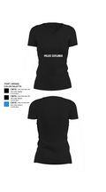 Police Explorer 83443947 Women's Short Sleeve V-neck Shirt - 23