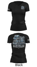Blue Collar Fitness Training 11348288 Women's Short Sleeve V-neck Shirt - 38
