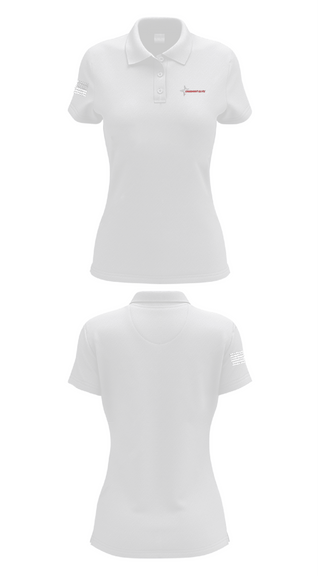 Women's Short Sleeve Performance Polo, Crashout elite, Men's Basketball, Teamtime, Team time, sublimation, custom sports apparel, team uniforms, spirit wear, spiritwear, sports uniforms, custom shirts, team store, custom team store, fundraiser sports, apparel fundraiser