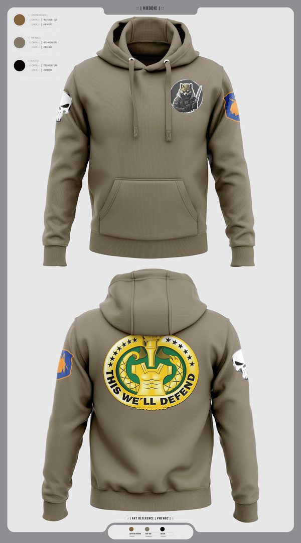 Hoodie, Fox Co., Army, Teamtime, Team time, sublimation, custom sports apparel, team uniforms, spirit wear, spiritwear, sports uniforms, custom shirts, team store, custom team store, fundraiser sports, apparel fundraiser