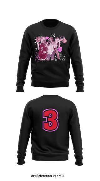 Crew Neck Sweatshirt, Emily Fisher PowerNIL, , Teamtime, Team time, sublimation, custom sports apparel, team uniforms, spirit wear, spiritwear, sports uniforms, custom shirts, team store, custom team store, fundraiser sports, apparel fundraiser