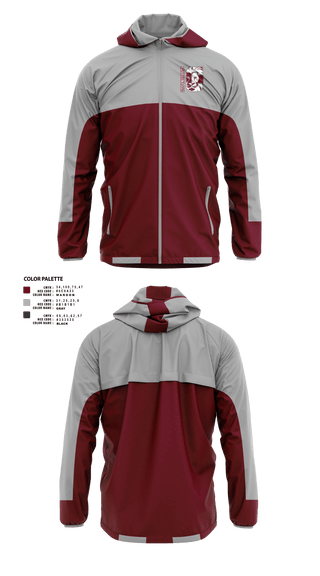 Windbreaker, City University School of Liberal Arts Basketball, Women's Basketball, Teamtime, Team time, sublimation, custom sports apparel, team uniforms, spirit wear, spiritwear, sports uniforms, custom shirts, team store, custom team store, fundraiser sports, apparel fundraiser