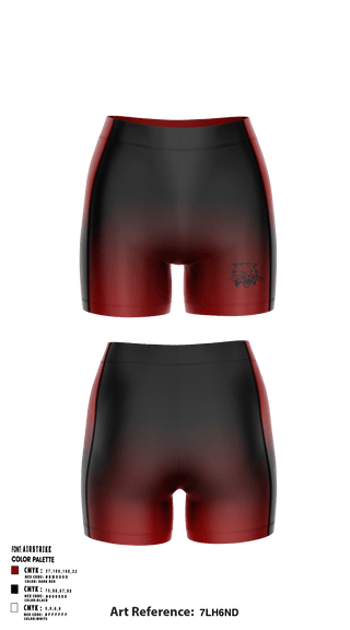 Women's Compression Shorts, Ignacio High School Volleyball, Women's Volleyball, Teamtime, Team time, sublimation, custom sports apparel, team uniforms, spirit wear, spiritwear, sports uniforms, custom shirts, team store, custom team store, fundraiser sports, apparel fundraiser