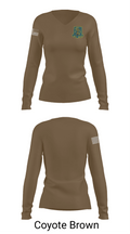 981st MP CO 43047694 Women's Long Sleeve V-neck Shirt - 17
