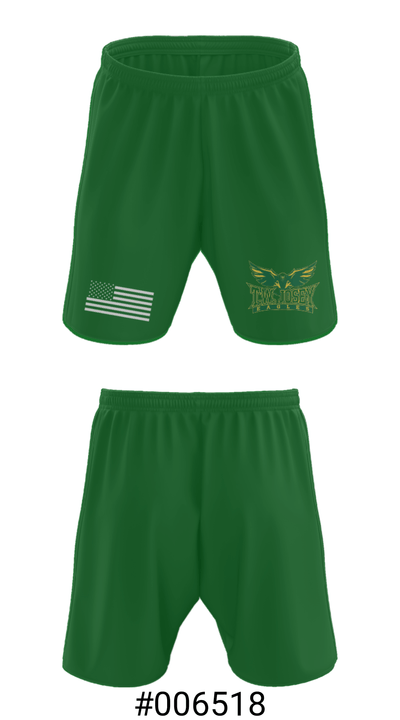 T W Josey High School Softball 29418827 Athletic Shorts With Pockets - 15