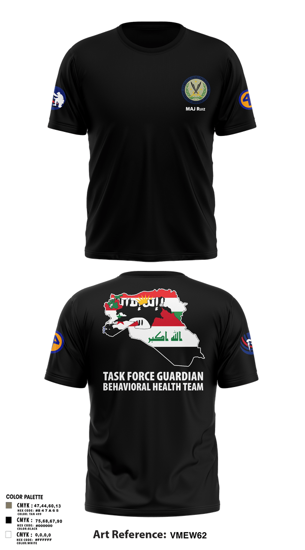 Old School Cotton Feel Shirt, 44th ICBT, National Guard, Teamtime, Team time, sublimation, custom sports apparel, team uniforms, spirit wear, spiritwear, sports uniforms, custom shirts, team store, custom team store, fundraiser sports, apparel fundraiser